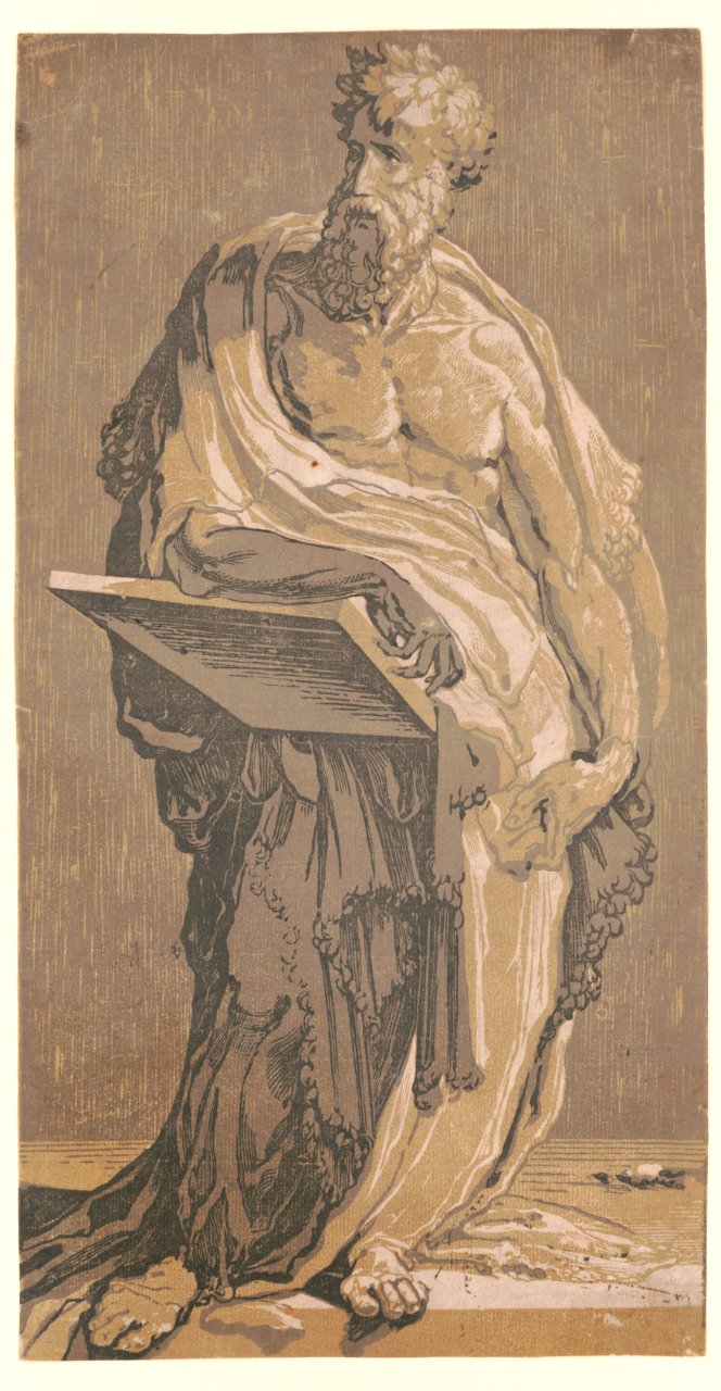 Apostle holding a tablet LCCN2008675425
