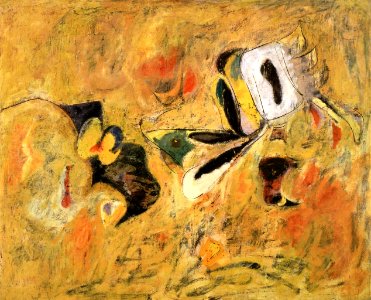 Apple Orchard. Arshile Gorky