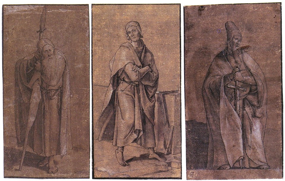 Apostles of 1527, workshop or circle of Hans Holbein the Younger