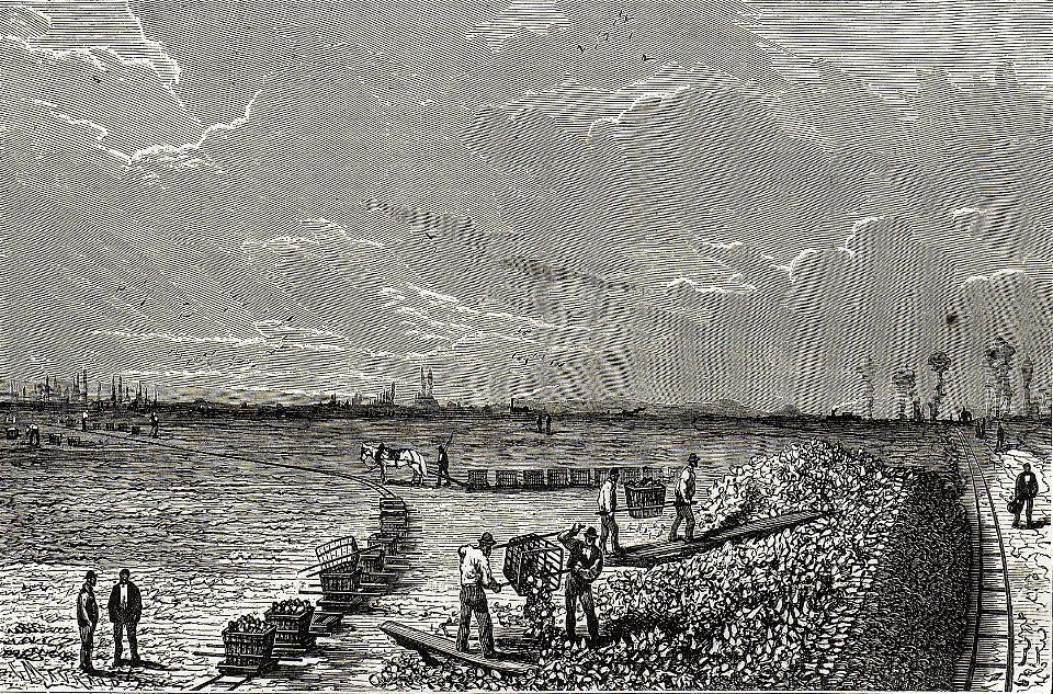 Application du porteur Decauville au debardage des betteraves - Exposition Paris 1878 0317