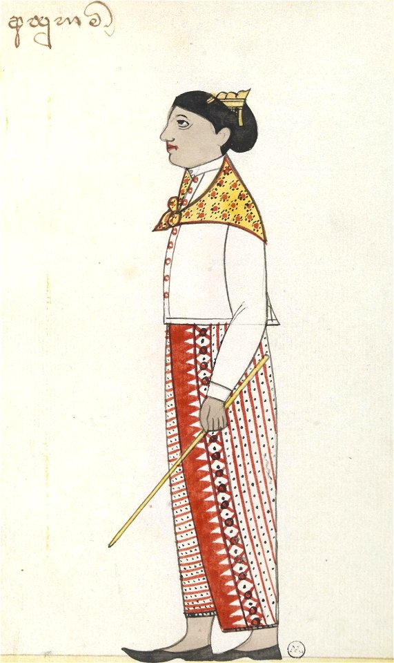 Appuhamy අප්පුහාමි - ca. 1830 (Painted) Victoria and Albert Museum London