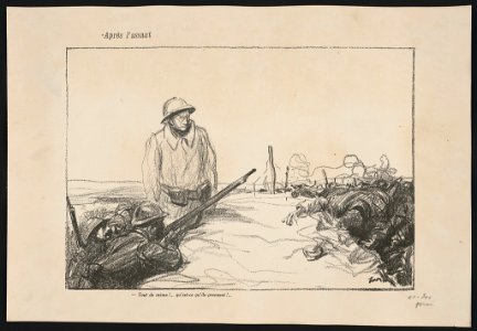Apres l'assaut. Tout de même ! ... qu'est-ce qu'ils prennent ! ... LCCN2015648141