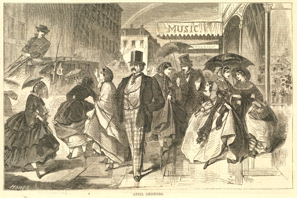 April showers (Boston Public Library)