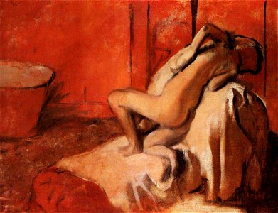 Après le bain - Edgar Degas