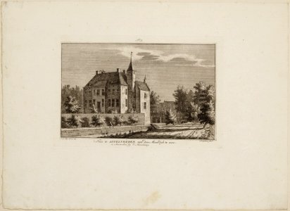 Appeltern-Kasteel Appeltern, gezien vanaf de Maasdijk Erfgoedcentrum Rozet GDC007000001