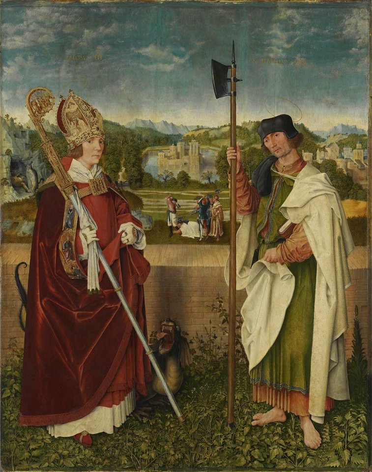 Apt-Werkstatt - Universitätsaltar, Hll. Narzissus und Mathäus - 10349 - Bavarian State Painting Collections