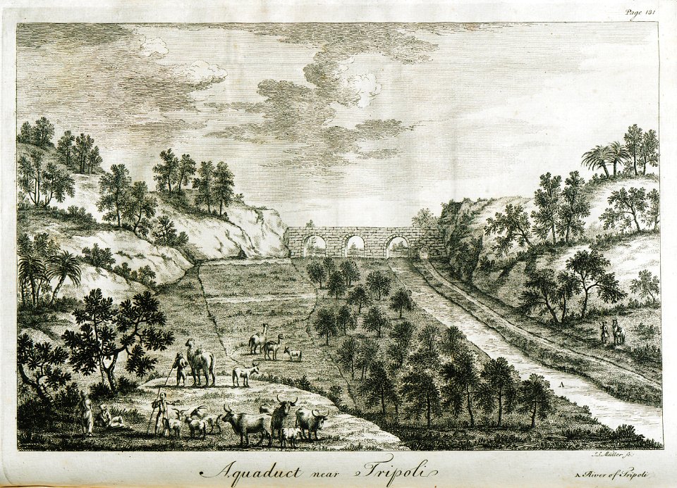 Aquaduct near Tripoli - Drummond Alexander - 1754