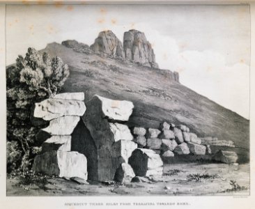 Aqueduct three miles from Terracina towards Rome - Dodwell Edward - 1834
