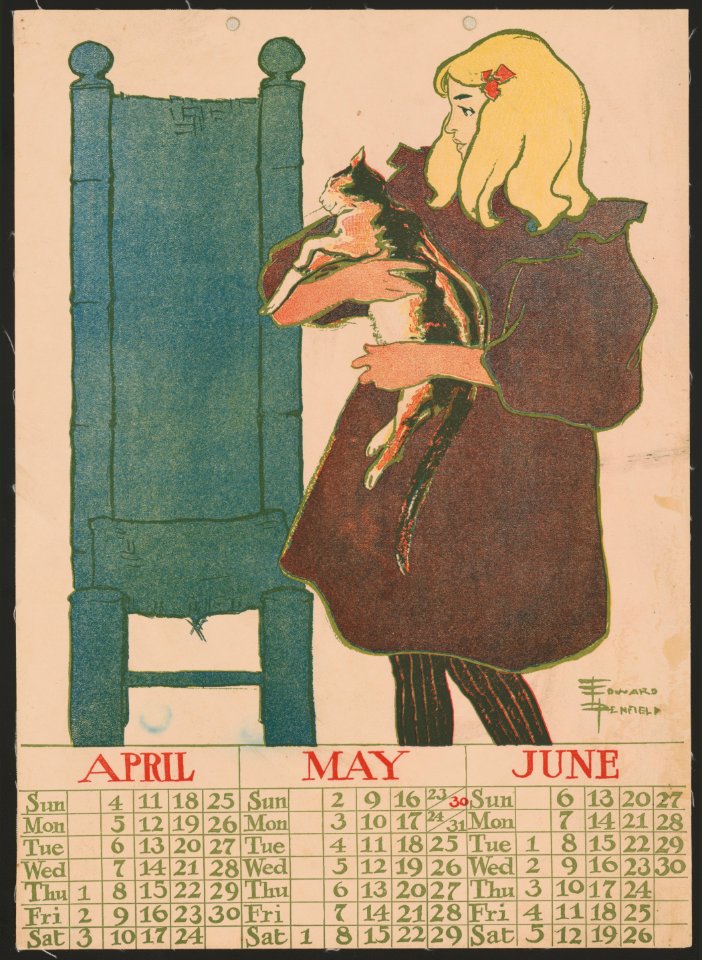 April May June 1897 calendar LCCN2015646485