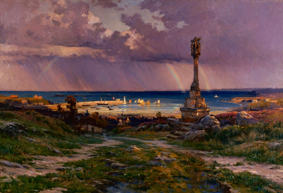 Après l'orage à Portrieux - Henri Saintin - musée d'art et d'histoire de Saint-Brieuc, 60b
