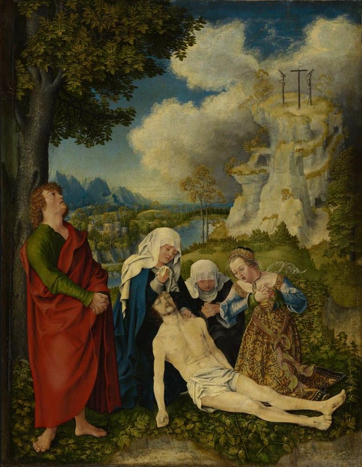Apt-Werkstatt - Beweinung Christi - 1488 - Bavarian State Painting Collections