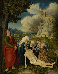 Apt-Werkstatt - Beweinung Christi - 1488 - Bavarian State Painting Collections