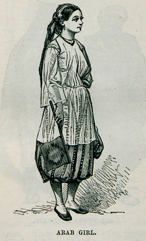 Arab girl - Bennet James Henry M - 1875