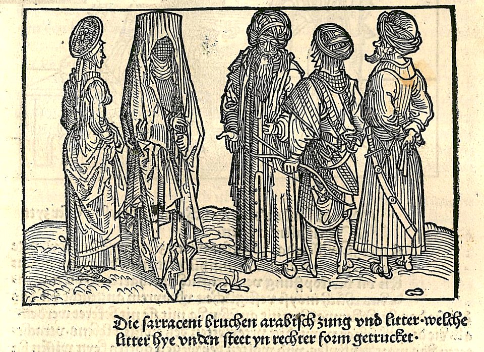 Arab inhabitants of Jerusalem - Breydenbach Bernhard Von - 1486