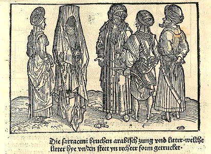 Arab inhabitants of Jerusalem - Breydenbach Bernhard Von - 1486