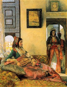 Arabian nights 3 by John Frederick Lewis. Free illustration for personal and commercial use.