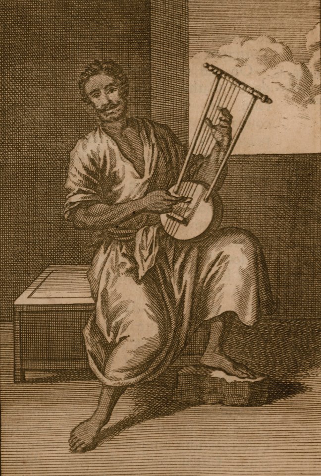 Arab musician from Alexandria - Bruyn Cornelis De - 1714