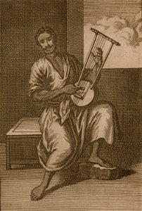 Arab musician from Alexandria - Bruyn Cornelis De - 1714