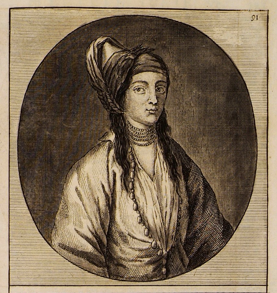 Arab woman - Bruyn Cornelis De - 1714