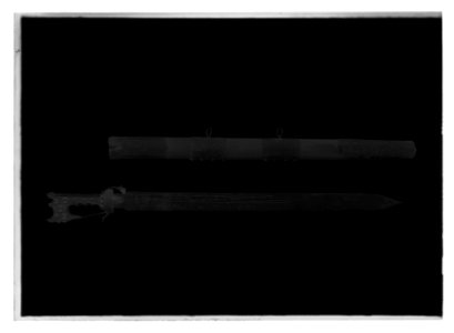 Arabiskt svärd - Livrustkammaren - 1196-negative