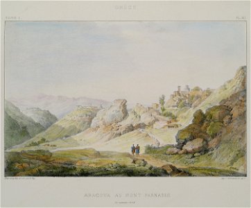 Aracova au mont Parnasse - Rey Etienne - 1867