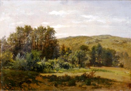 Arboleda junto al monasterio de Piedra, de Carlos de Haes (Museo del Prado)