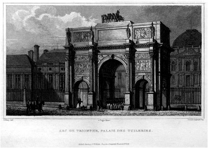 Arc de triomphe du Carrousel, 1831