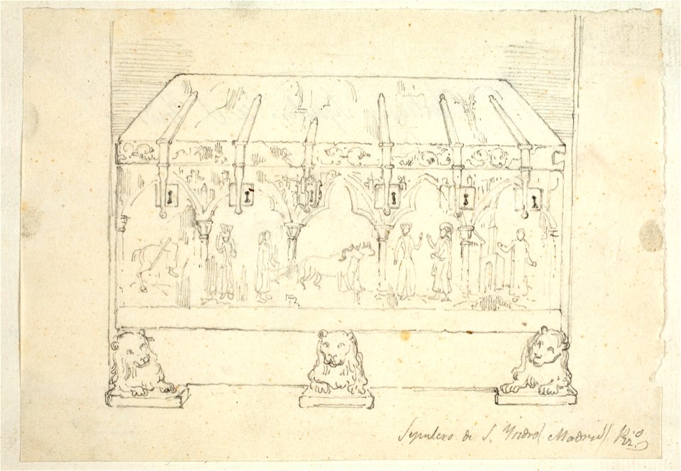 Arca sepulcral de San Isidro en Madrid