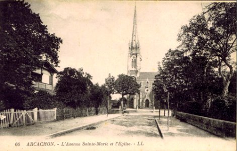 Arcachon - avenue Sainte-Marie 1