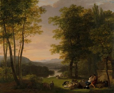 Arcadisch landschap Rijksmuseum SK-A-1110