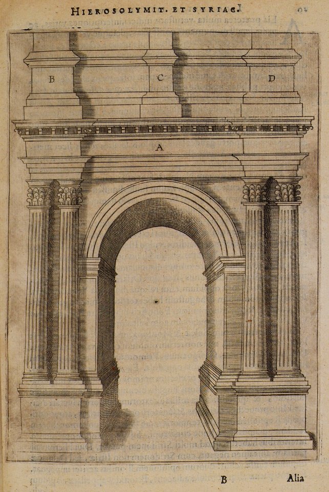 Arch of the Sergii in Pula, Croatia - Cootwijck Johannes Van - 1619