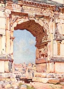 Arch of Titus by Alberto Pisa (1905)