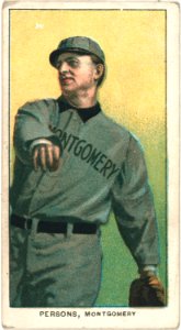Arch Persons, Montgomery Team, baseball card portrait LCCN2008676889