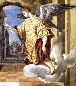 Archangel Gabriel, El Greco (Prado)
