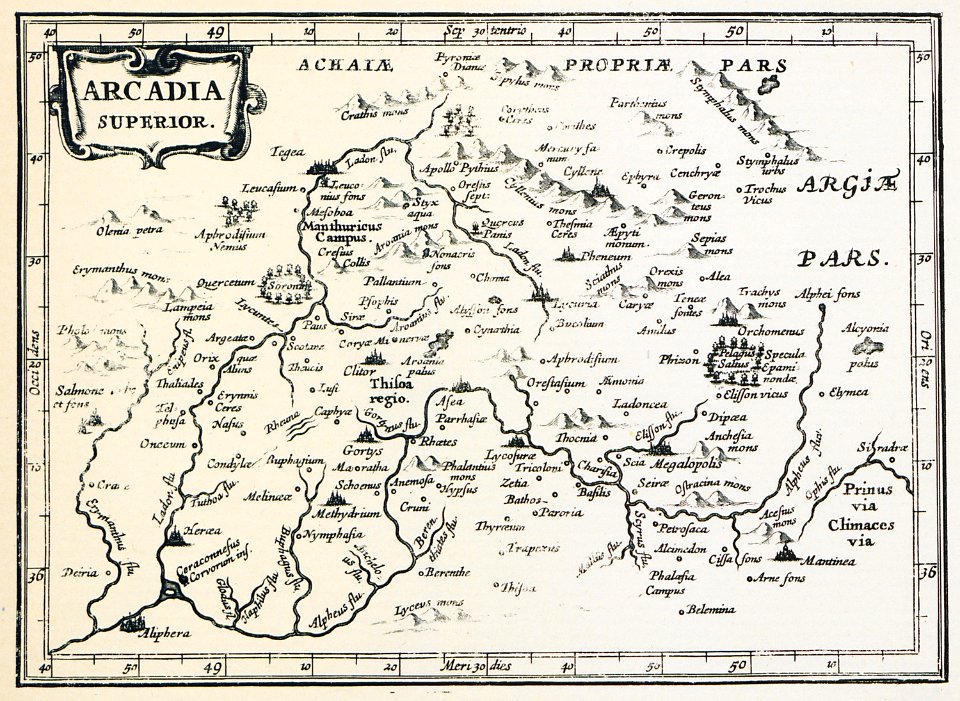 Arcadia superior - Laurenberg Johann - 1661