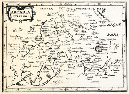 Arcadia superior - Laurenberg Johann - 1661