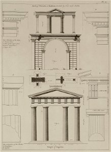 Arch of Theseus or Adrian Temple of Augustus - Sayer Robert - 1759