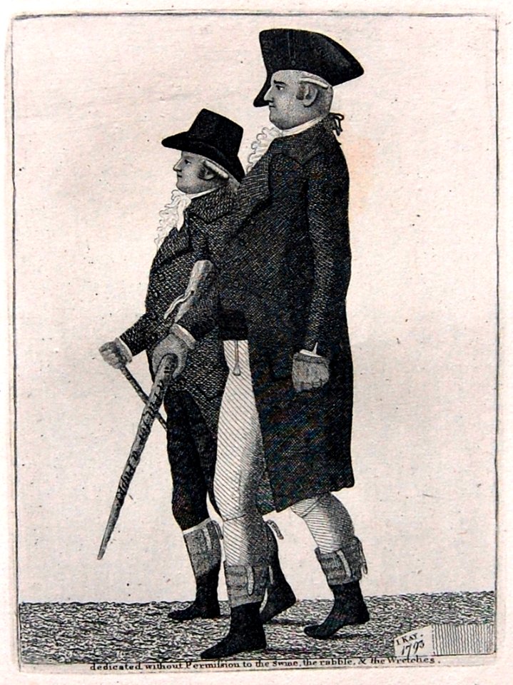 Archibald Hamilton Rowan and the Hon. Simon Butler (BM 1935,0522.13.172)