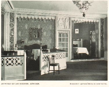 Architekt Eduard Pfeiffer - Kabarett Jungmühle in Dortmund, 1913