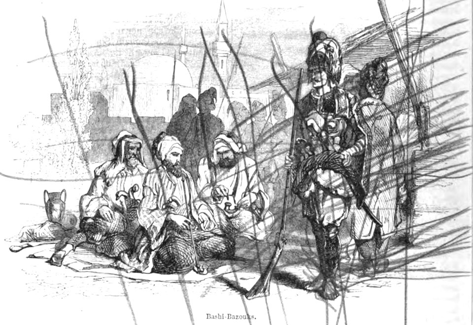 Bashi-Bazouks. George Dodd. Pictorial history of the Russian war 1854-5-6