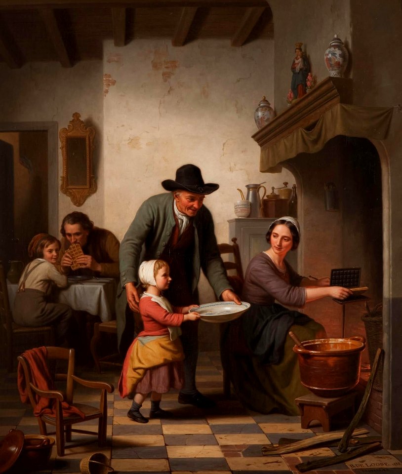 Basile de Loose - Wafels bakken