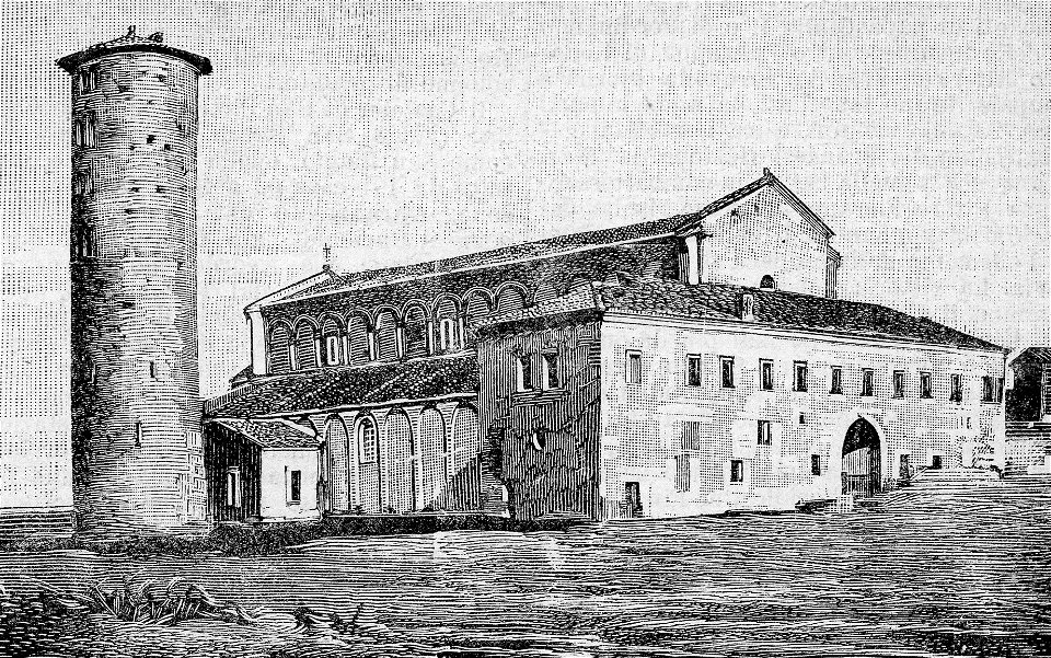 Basilica di Sant’Apollinare in Classe fuori (xilografia)