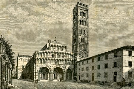 Architettura italiana il Duomo di Lucca