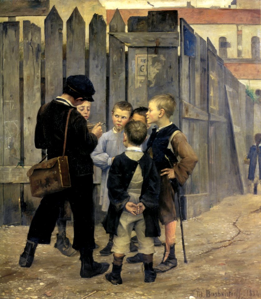 Bashkirtseff - The Meeting