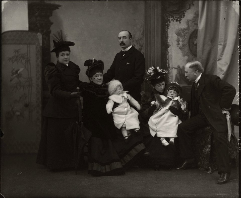 The Bassano family by Alexander Bassano (2)