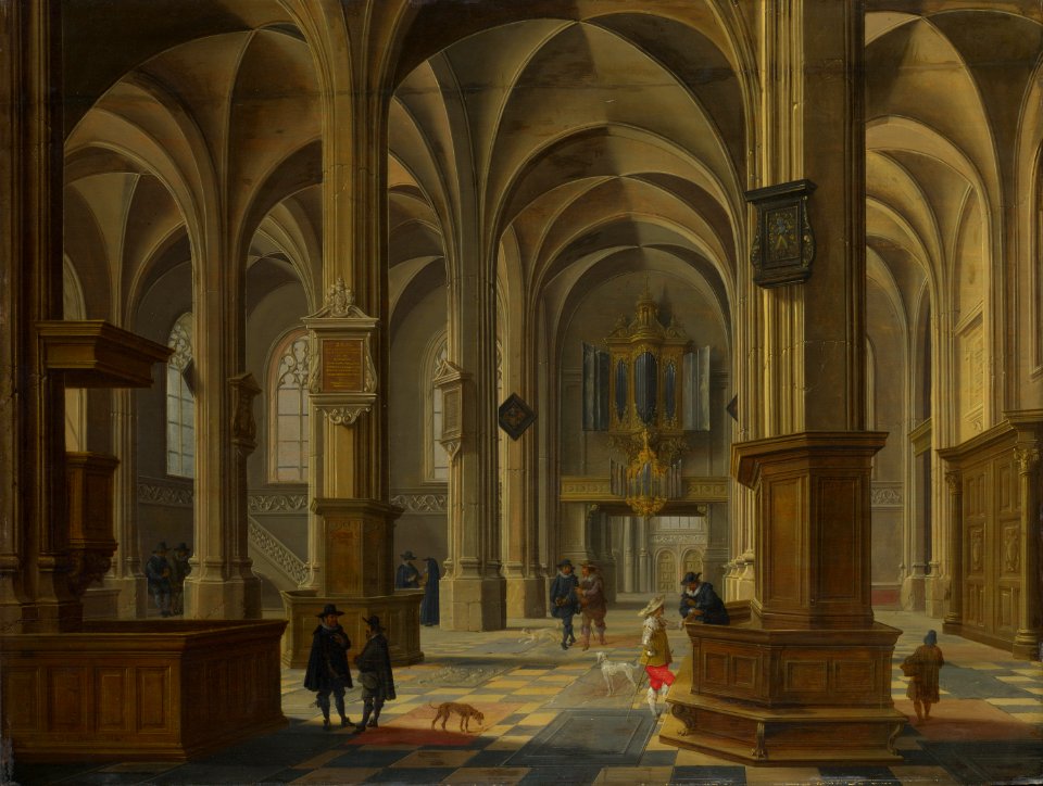 BASSEN Bartholomeus Interior of the Cunerakerk Rhenen