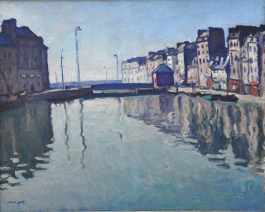 Bassin du Roy (Le Havre, France) by Albert Marquet