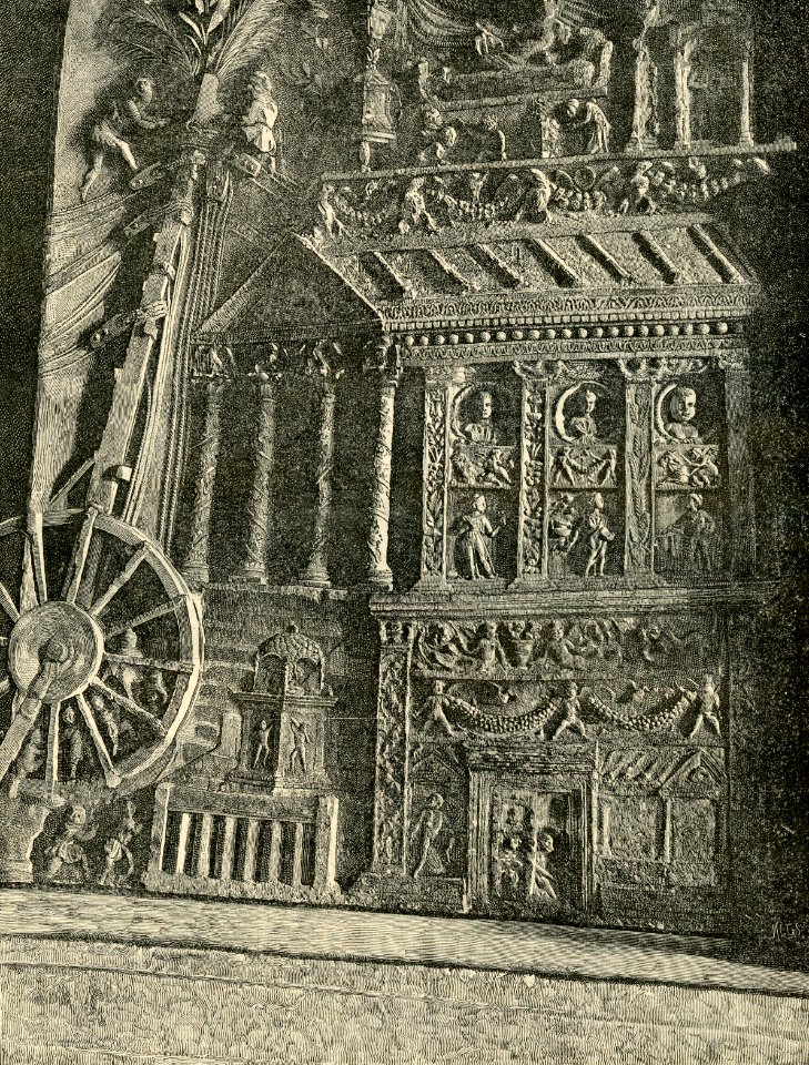 Bassorilievo di un’urna romana