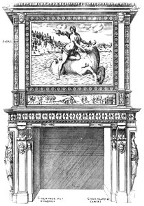 Bastiments v1 (Gregg 1972 p37) - Madrid fireplace design for a chamber