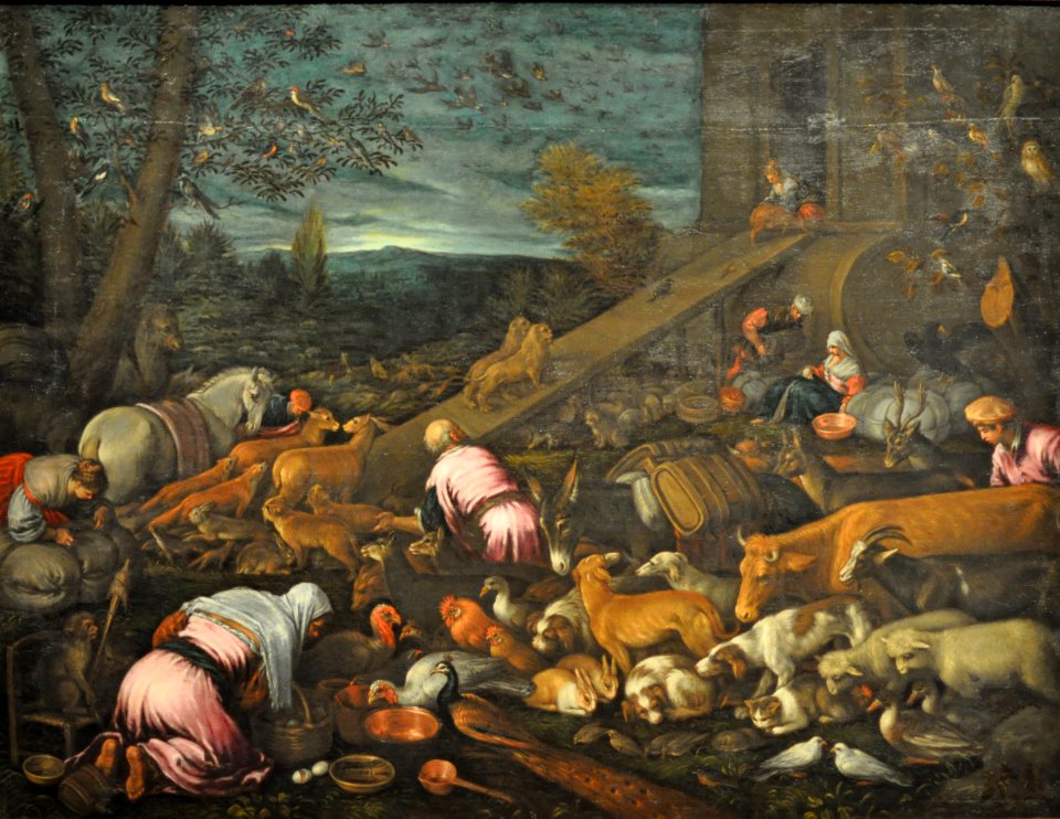 Bassano, Jacopo Entry into the Ark